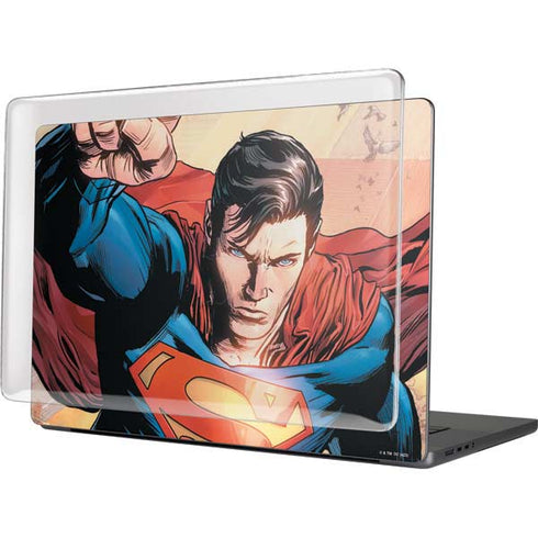 DC Comics Superman Flying Pose Action Comics #957 Art by Patch Zircher MacBook Cases