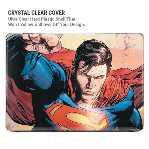 DC Comics Superman Flying Pose Action Comics #957 Art by Patch Zircher MacBook Cases