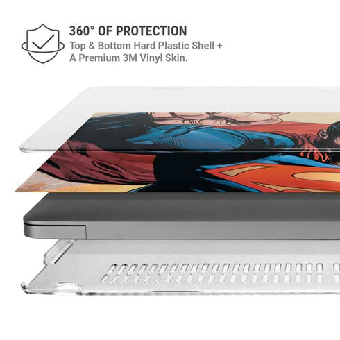 DC Comics Superman Flying Pose Action Comics #957 Art by Patch Zircher MacBook Cases