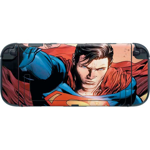DC Comics Superman Flying Pose Action Comics #957 Art by Patch Zircher Nintendo Switch 2 (2025) with Joy-Con Skin