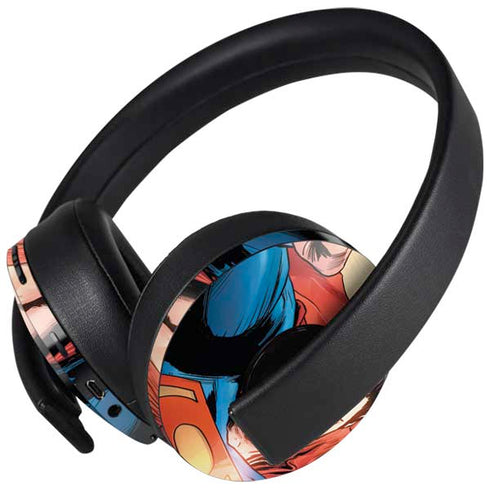 DC Comics Superman Flying Pose Action Comics #957 Art by Patch Zircher PlayStation 4 Gold Wireless Headset Skin