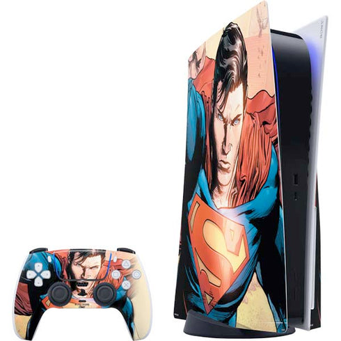 DC Comics Superman Flying Pose Action Comics #957 Art by Patch Zircher PlayStation PS5 Skins
