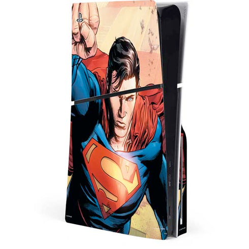 DC Comics Superman Flying Pose Action Comics #957 Art by Patch Zircher PlayStation PS5 Skins