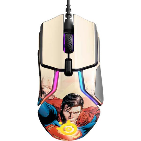 DC Comics Superman Flying Pose Action Comics #957 Art by Patch Zircher SteelSeries Rival 600 Gaming Mouse Skin