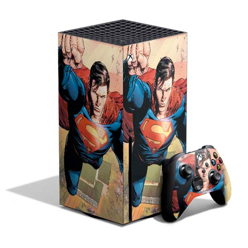 DC Comics Superman Flying Pose Action Comics #957 Art by Patch Zircher Xbox Series X Bundle Skin