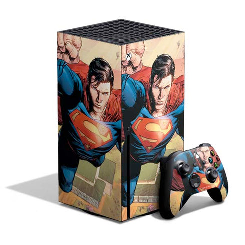 DC Comics Superman Flying Pose Action Comics #957 Art by Patch Zircher Xbox Series X Skins