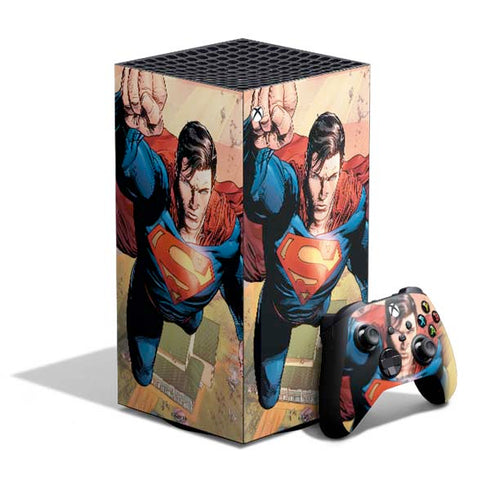 DC Comics Superman Flying Pose Action Comics #957 Art by Patch Zircher XBox Series X Digital Edition Bundle Skin