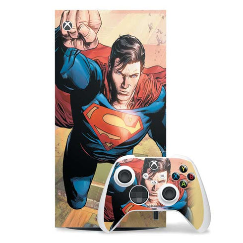 DC Comics Superman Flying Pose Action Comics #957 Art by Patch Zircher Xbox Series X Skins