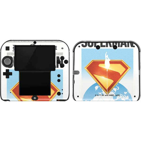 Superman 2025 Daily Planet Superman Cover Nintendo 2DS Skin