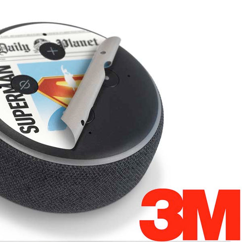 Superman 2025 Daily Planet Superman Cover Amazon Echo Dot Skin