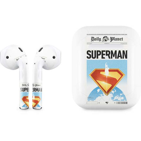 Superman 2025 Daily Planet Superman Cover Apple AirPods 2 Skin