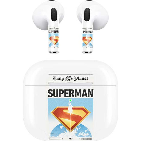 Superman 2025 Daily Planet Superman Cover Apple AirPods (3rd Gen 2021) Skin