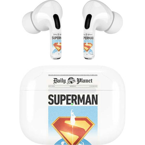 Superman 2025 Daily Planet Superman Cover AirPods Skins