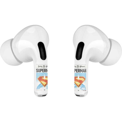 Superman 2025 Daily Planet Superman Cover AirPods Skins