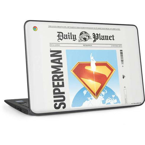 Superman 2025 Daily Planet Superman Cover HP Chromebook Skin