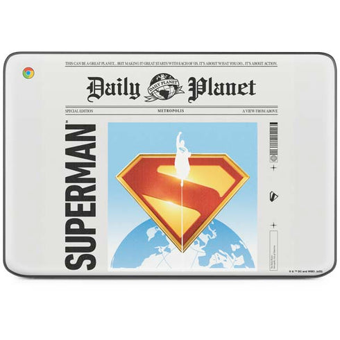 Superman 2025 Daily Planet Superman Cover HP Chromebook Skin