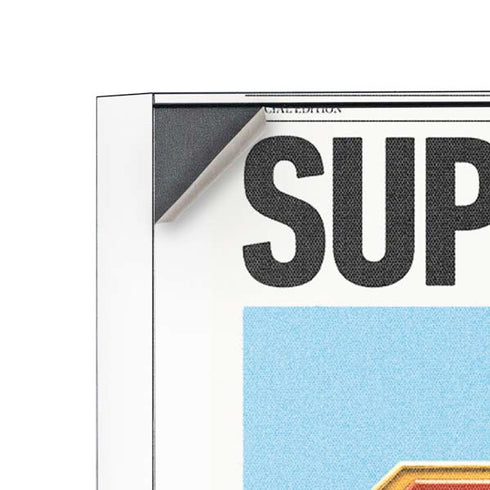 Superman 2025 Daily Planet Superman Cover Corsair 4000D Tempered Glass Mid-Tower ATX Case Skin