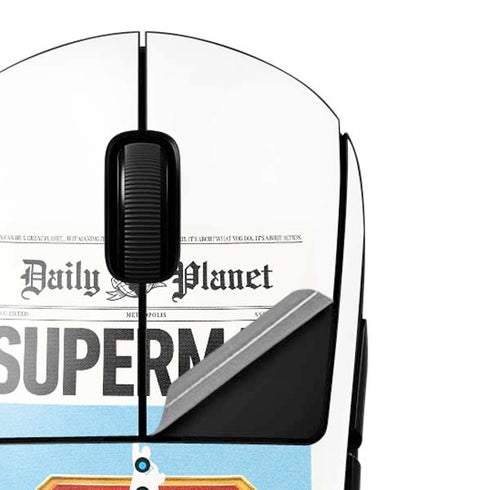 Superman 2025 Daily Planet Superman Cover G Pro Wireless Gaming Mouse Skin