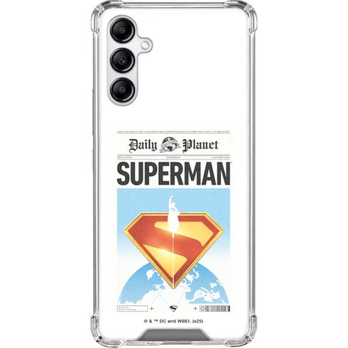 Superman 2025 Daily Planet Superman Cover Galaxy A14 5G Clear Case