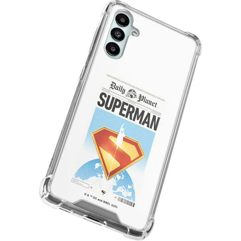 Superman 2025 Daily Planet Superman Cover Galaxy A14 5G Clear Case