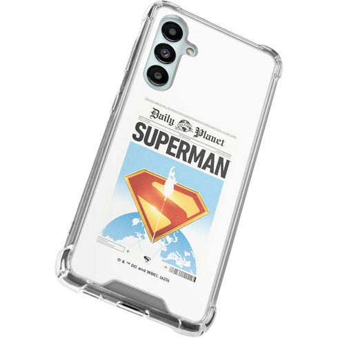 Superman 2025 Daily Planet Superman Cover Galaxy A16 5G Clear Case