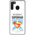 Superman 2025 Daily Planet Superman Cover Galaxy A21 Clear Case