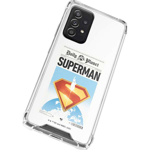 Superman 2025 Daily Planet Superman Cover Galaxy A52 5G Clear Case