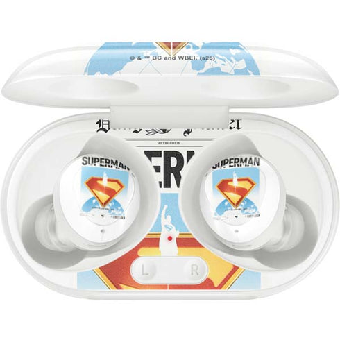 Superman 2025 Daily Planet Superman Cover Galaxy Buds Plus Skin