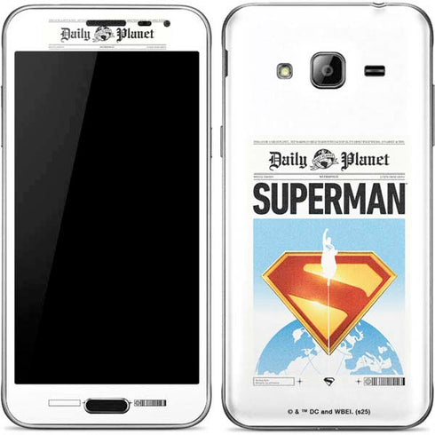 Superman 2025 Daily Planet Superman Cover Galaxy J3 Skin