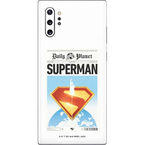 Superman 2025 Daily Planet Superman Cover Galaxy Note 10 Plus Skin