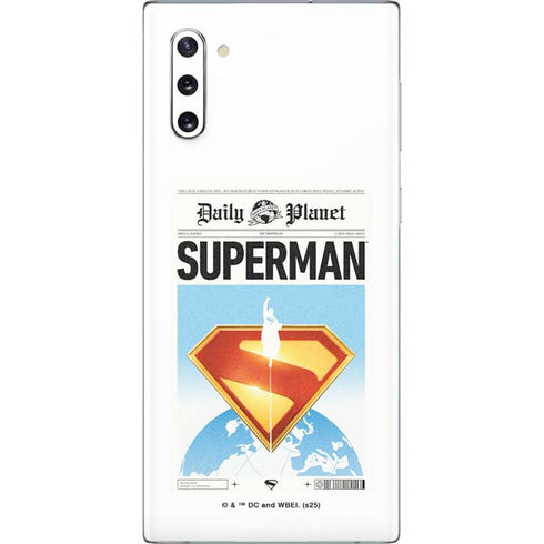 Superman 2025 Daily Planet Superman Cover Galaxy Note 10 Skin