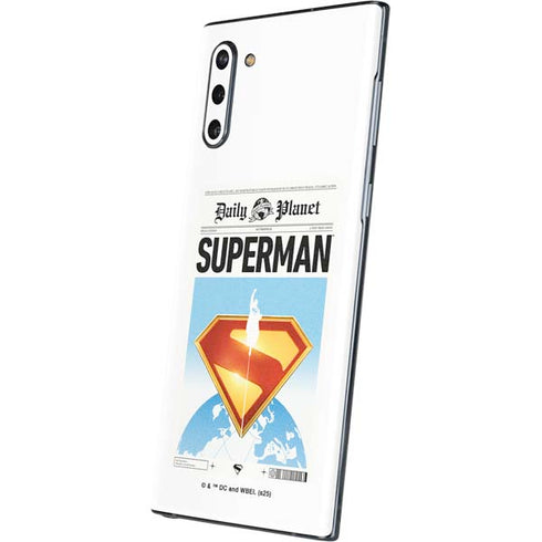 Superman 2025 Daily Planet Superman Cover Galaxy Note 10 Skin