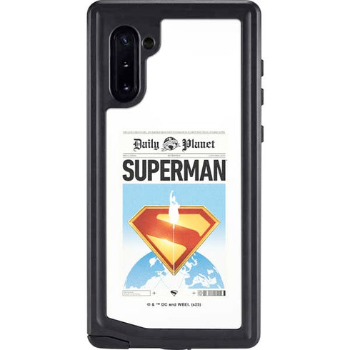Superman 2025 Daily Planet Superman Cover Galaxy Note 10 Waterproof Case