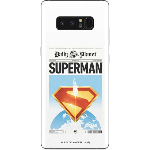 Superman 2025 Daily Planet Superman Cover Galaxy Note 8 Skin