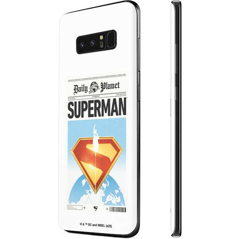 Superman 2025 Daily Planet Superman Cover Galaxy Note 8 Skin