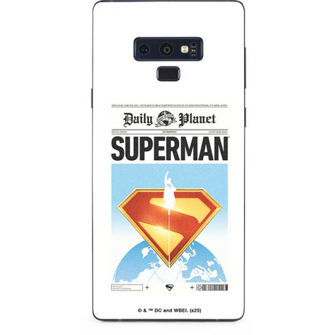 Superman 2025 Daily Planet Superman Cover Galaxy Note 9 Skin