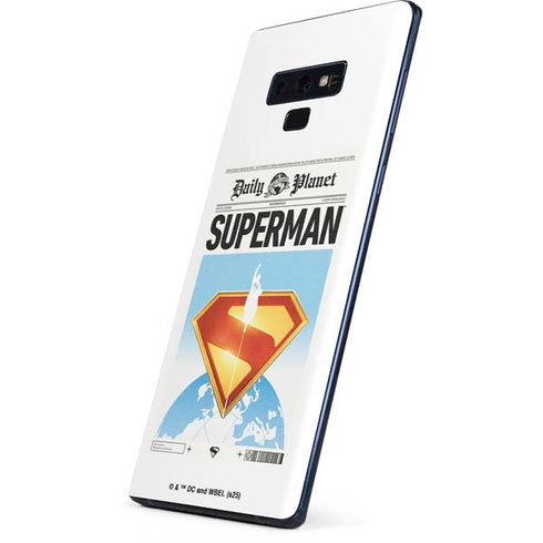 Superman 2025 Daily Planet Superman Cover Galaxy Note 9 Skin