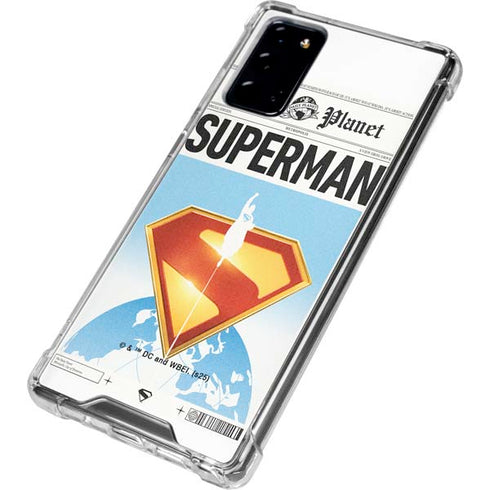Superman 2025 Daily Planet Superman Cover Galaxy Note20 5G Clear Case