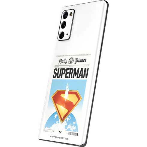 Superman 2025 Daily Planet Superman Cover Galaxy Note20 5G Skin