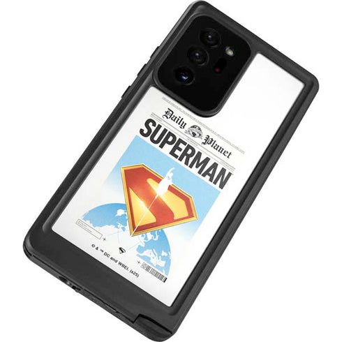 Superman 2025 Daily Planet Superman Cover Galaxy Note20 Ultra 5G Waterproof Case