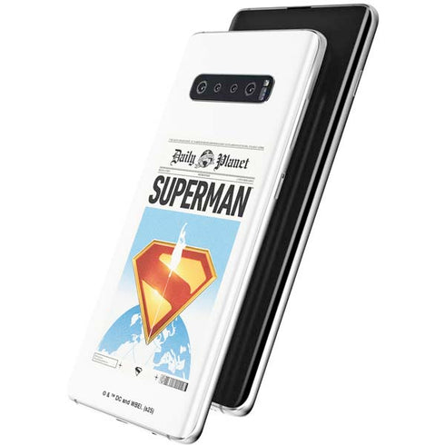 Superman 2025 Daily Planet Superman Cover Galaxy S10 Plus Skin