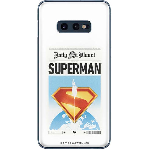 Superman 2025 Daily Planet Superman Cover Galaxy S10e Skin