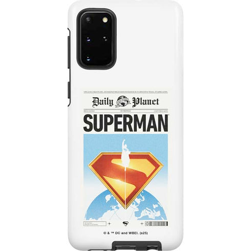 Superman 2025 Daily Planet Superman Cover Galaxy S20 Plus Pro Case