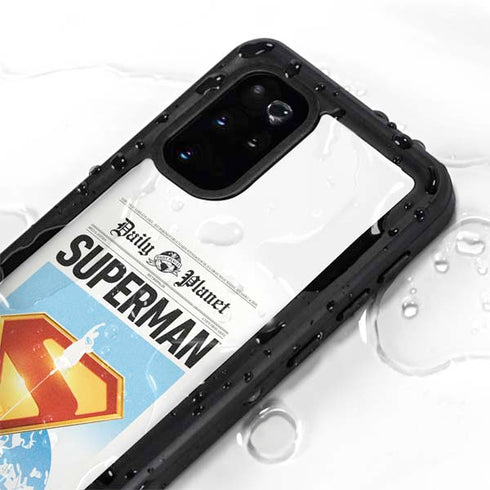 Superman 2025 Daily Planet Superman Cover Galaxy S20 Plus Waterproof Case