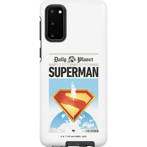 Superman 2025 Daily Planet Superman Cover Galaxy S20 Pro Case