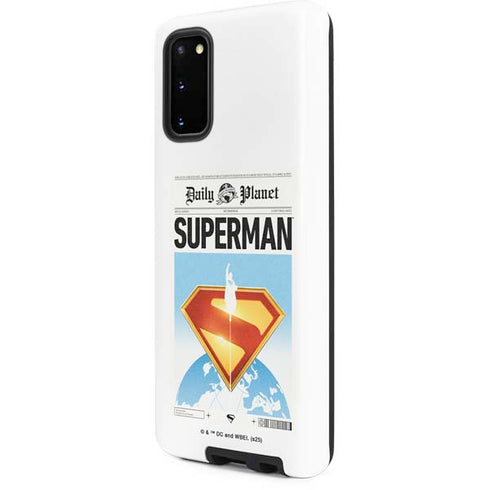 Superman 2025 Daily Planet Superman Cover Galaxy S20 Pro Case