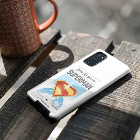 Superman 2025 Daily Planet Superman Cover Galaxy S20 Pro Case
