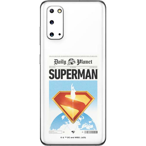 Superman 2025 Daily Planet Superman Cover Galaxy S20 Skin