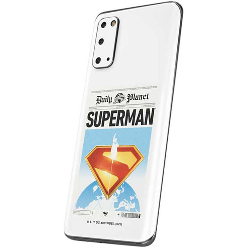 Superman 2025 Daily Planet Superman Cover Galaxy S20 Skin