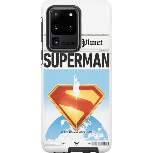 Superman 2025 Daily Planet Superman Cover Galaxy S20 Ultra 5G Pro Case